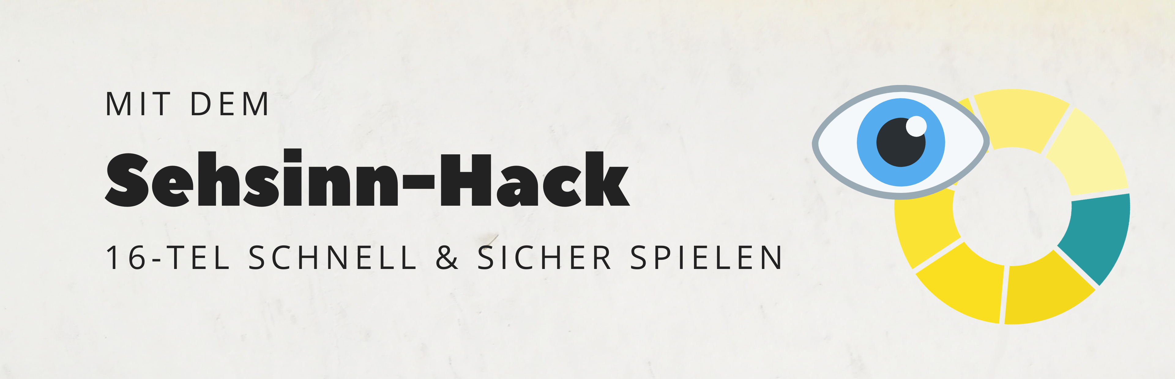 Sehsinn-uebehack-tutorial-header-16tel Yoga, Musikerin Katharina Giegling